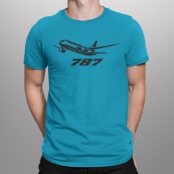 Мужская футболка Boeing 787 Dreamliner