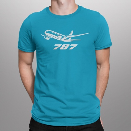 Мужская футболка Boeing 787 Dreamliner