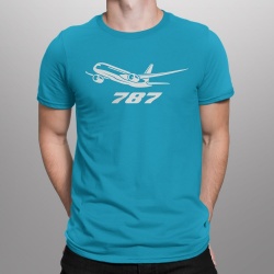 Мужская футболка Boeing 787 Dreamliner
