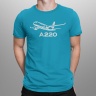 Мужская футболка Airbus A220
