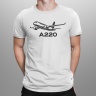 Мужская футболка Airbus A220
